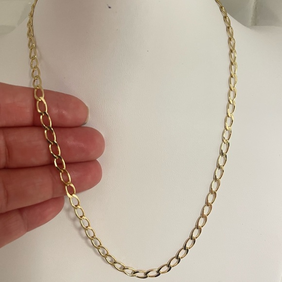 18k Gold Filled Oval Link Chain - Picture 2 of 5